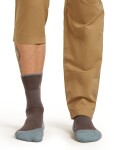 ICEBREAKER Mens Mer Hike+ Medium Crew, Porcini/Flint Blue velikost: 39-41,5 (S)