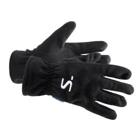Běžecké rukavice SALMING Running Fleece Gloves - Black Velikost textilu: XS/S