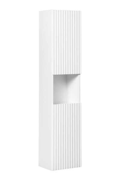 COMAD - Vysoká skříňka 2 dvířka NOVA WHITE 5907611663424