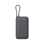 Rozbaleno - Xiaomi PowerBanka 20000mAh tmavě šedá / 1x USB-A + 1x USB-C / integrovaný kabel / 22.5W / rozbaleno (BHR9740GL.rozbaleno)