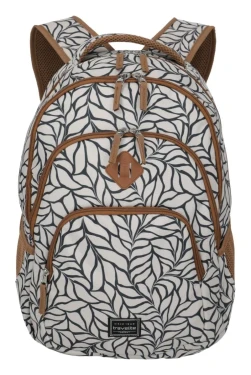 Travelite Basics Backpack Print Off-White 22 L TRAVELITE-96308-32