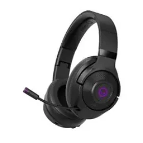 Lorgar Noah 702 černá / Herní sluchátka / mikrofon / BT 5.3 / Wi-Fi / 3.5mm jack / RGB (LRG-GHS702)