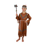 Dětský kostým Indiánka s čelenkou, vel. M