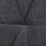 Jídelní židle, šedá, látka, CT-285 GREY2