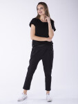 Look Made With Love Kalhoty 415 Boyfriend Black XS/S