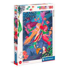 Clementoni Puzzle - Malá mořská víla, 180 dílků - Clementoni