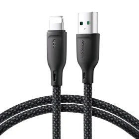 Joyroom Multi-Color Series S-A34 Nabíjecí kabel USB-A (M) - Lightning (M) 3A 1m černá (6941237110527)