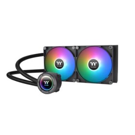 THERMALTAKE TH280 V2 ARGB černá / AIO vodní chladič CPU / 2x 140 mm / 1800 RPM @ 34.7 dB / 84.32 CFM (CL-W375-PL14SW-A)