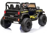 Mamido Dětské elektrické autíčko Jeep Speed černé