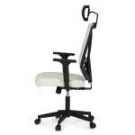 Kancelářská židle, houpací mechanismus, béžová látka, KA-W3137 BG