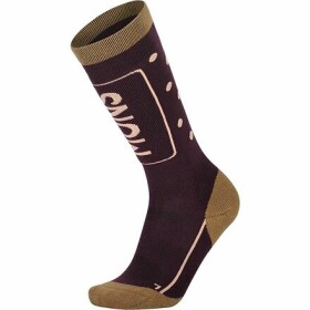 Merino ponožky MONS ROYALE MONS TECH CUSHION SOCK wine Velikost ponožek: L (EU 41-43)