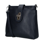 Dámská kožená crossbody kabelka Lara sweet, tmavě modrá