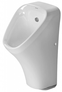 DURAVIT - DuraStyle Pisoár, elektronické ovládání, zadní přívod vody, Rimless, bílá 2806310000