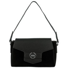 Módní dámská koženková kabelka na rameno Harper, černá