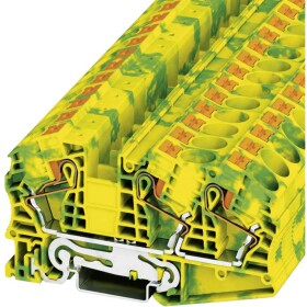 Phoenix Contact 3208786 trojitá svorka ochranného vodiče 12.2 mm rychlé připojení zelená, žlutá 1 ks