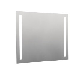 Naturel - Hranaté zrcadlo 100x70 cm s LED osvětlením, topná fólie, senzor s nastavitelnou teplotou 2700-6500K, IP44 ZIL10070TLEDS ZIL10070TLEDS