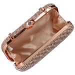 Luxusní plesová kabelka Moon Fanni, růžová