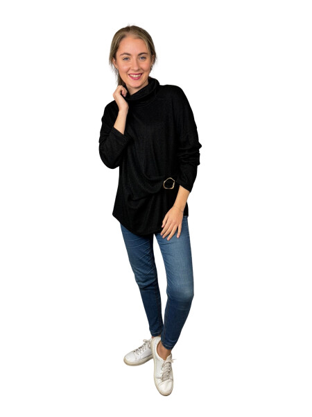 HOSH Dámský rolákový top Elva Velikost: UNI, Barva: Černá