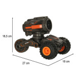 Auto na dálkové ovládání s odpalovačem mýdlových bublin