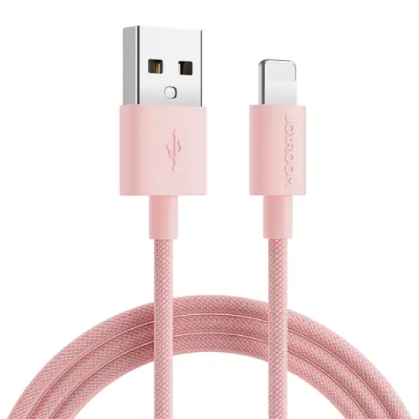 Joyroom S-2030M13 Nabíjecí kabel USB-A (M) - Lightning (M) 2.4A 2m růžová (6941237170415)
