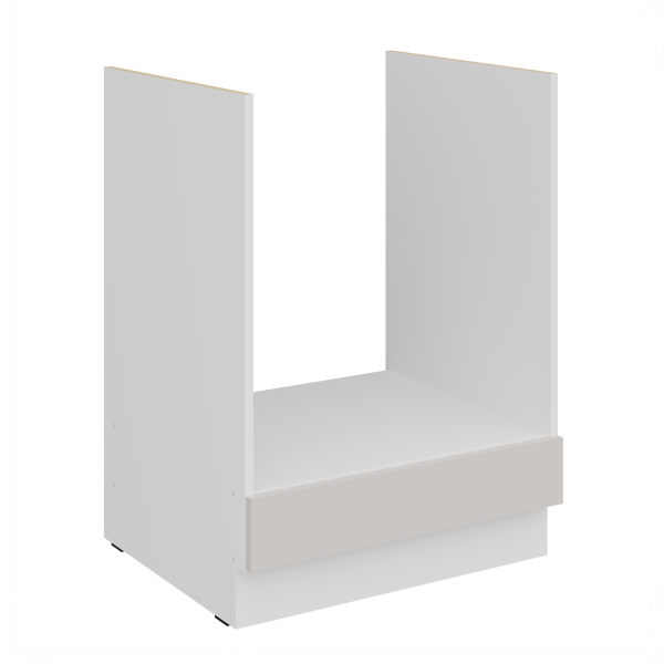 Spodní skříňka pro vestavnou troubu Como 60 D GAZ BB Barva korpusu: Bílá, Barva dvířek: Kašmír