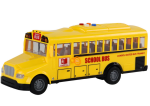 Mamido Školní autobus s třecím pohonem 1:16 žlutý