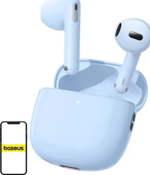 Baseus Bowie WX5 modrá / bezdrátová sluchátka / mikrofon / Bluetooth 5.3 (A00051000313-00)