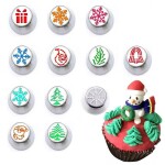 Dortisimo Sada trezírovacích špiček s vánočními motivy (12 ks)