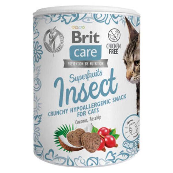 Brit Care Cat Snack Superfruits Insect