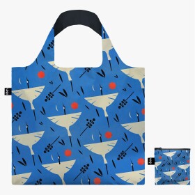 Skládací nákupní taška LOQI JUDIT CANELA Flying Crane