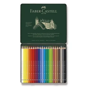 Faber-Castell Akvarelové pastelky v plechové krabiččce / 24ks (117524)