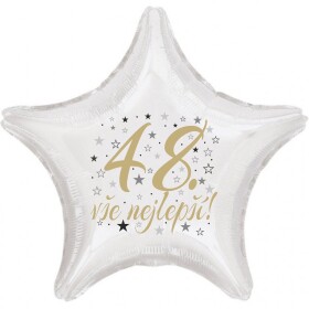 48. narozeniny balónek hvězda balonky.cz 48. narozeniny balónek hvězda balonky.cz