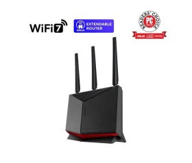 ASUS Router RT-BE86U, Herní WiFi7 Router, AiMesh, 2xWAN, 3xLAN, 1xUSB 3.2 EDF_151798