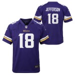 Nike Dětský dres Minnesota Vikings NFL Justin Jefferson #18 Game Football Fialová (YOUTH)