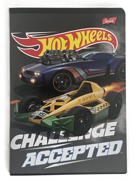 Sešit 523, A5, 20 listů, linkovaný 12mm HOTWHEELS 2