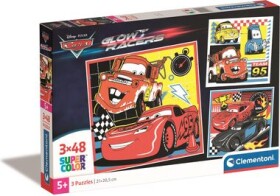 Clementoni PUZZLE Auta: Glow Racers