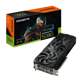 GIGABYTE GeForce RTX 5080 WINDFORCE SFF 16GB / 2670MHz / 16GB GDDR7 / 256-bit / 1x HDMI + 3x DP / 850W (16) (GV-N5080WF3OC-16GD)