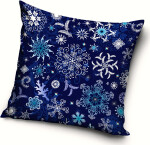 Vánoční polštářek Ledové Vločky