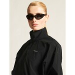 Běžecká bunda CRAFT Hypervent Oversized Wind - černá Velikost textilu: L