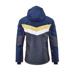 Bunda TIRANO KILLTEC pánská zimní denim dark ocean burn - DOPRODEJ