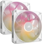 Corsair iCUE LINK RX140 RGB Max 2ks bílá/ 140 mm / 36 dB @ 1600 RPM / 103 CFM / PWM (CO-9051040-WW)
