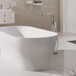 GROHE - Essence Vanová baterie do podlahy, chrom 23491001