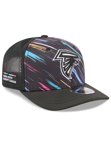 New Era Pánská kšiltovka Atlanta Falcons NFL 2026 Crucial Catch 9SEVENTY Stretch-Snap Trucker