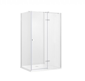 BESCO - Obdélníkový sprchový kout PIXA CHROM - Rozměr A - 100, Rozměr B - 90, Směr zavírání - Pravé (DX) BCPIXA1090OBDP