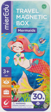 MierEdu Puzzle cestovní magnetické / mořská víla
