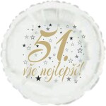 51. narozeniny balónek kruh Balonky.cz 51. narozeniny balónek kruh Balonky.cz