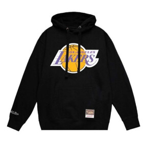 Mitchell Ness NBA Los Angeles Lakers Team Logo Hoody HDSSINTL1267-LALBLCK pánské provedení