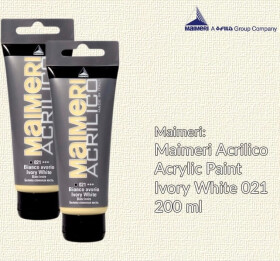 Akrylová barva Maimeri Acrilico 200 ml - slonová kost 021