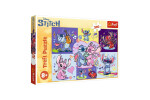 Puzzle Lilo&Stitch - Bláznivý Stitch 300 dílků 60x40cm v krabici 40x27x4cm