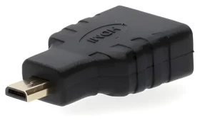 Nedis černá / Adaptér HDMI - micro HDMI / pozlacené konektory / přímý (CVGB34907BK)